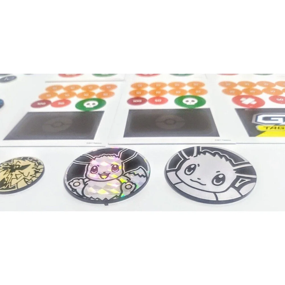 NINTENDO POKEMON TCG FLIP COIN & DAMAGE COUNTER LOT W 2 WIZARDS COINS